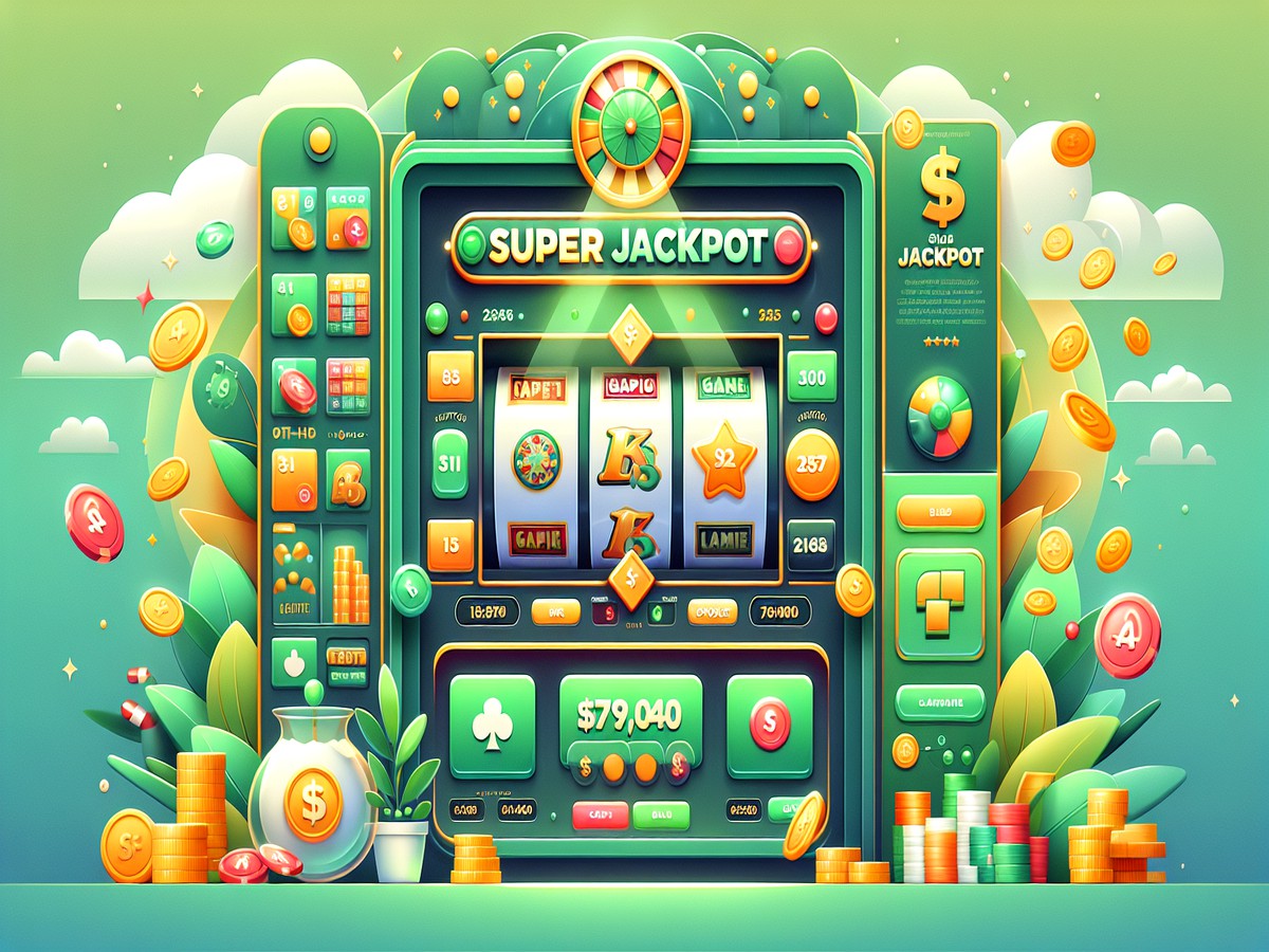 Super Jackpot Slot Game at Pin Up Casino - A chance for big wins.